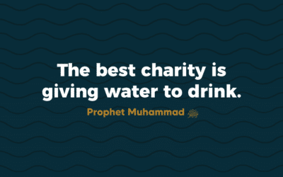 Why Giving Water is the Best Sadaqah Jariyah