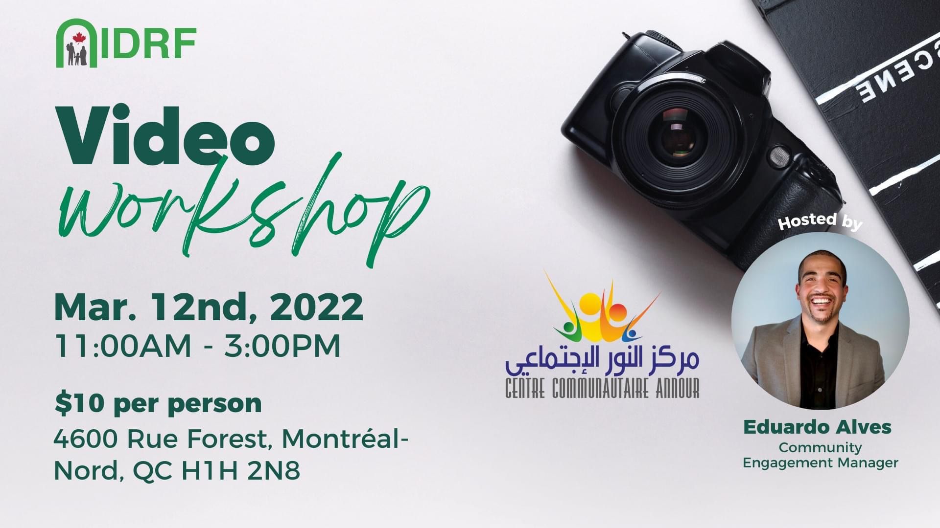 IDRF Video Workshop