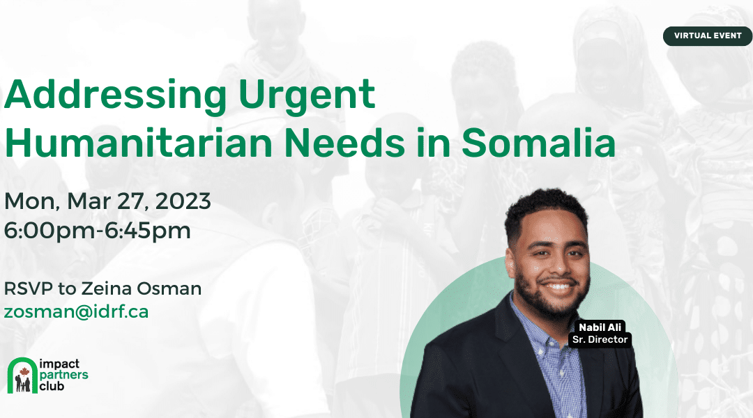 Addressing Urgent Humanitarian Needs in Somalia