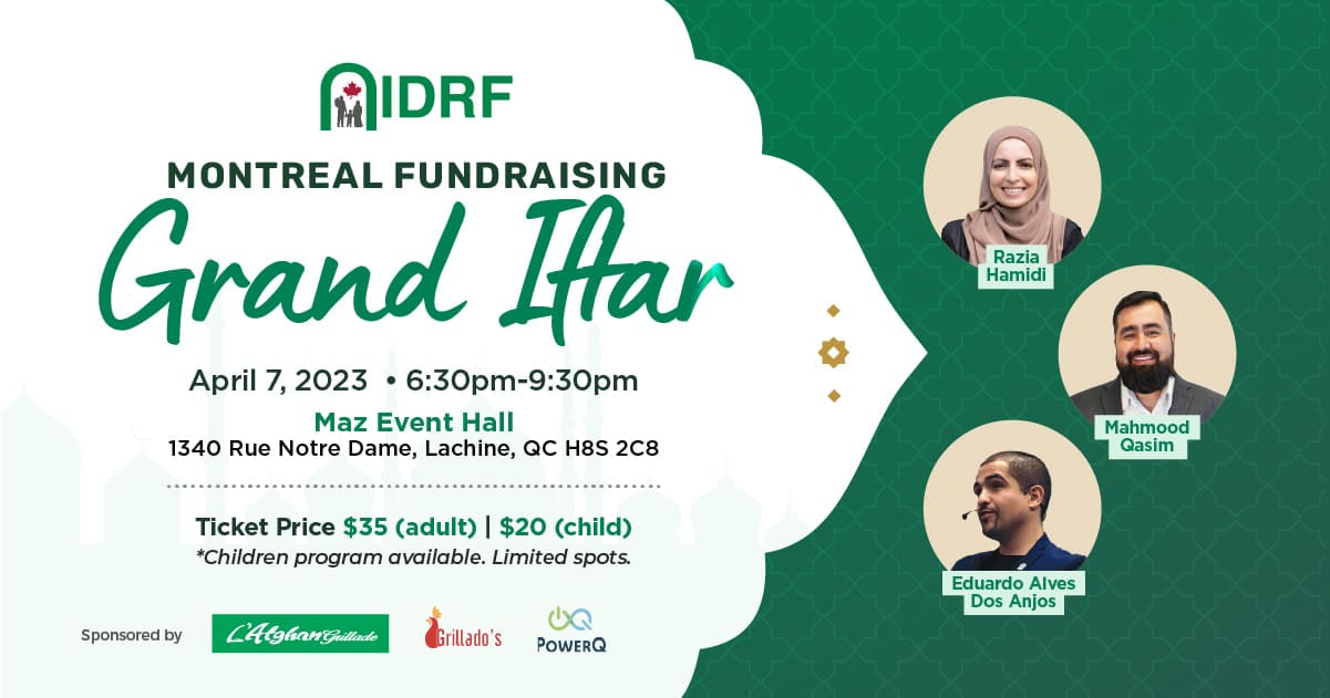 IDRF Montreal Fundraising Grand Iftar