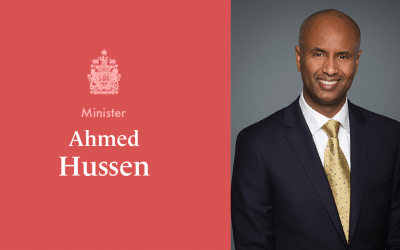IDRF Welcomes Minister Ahmed Hussen as the New Minister of International Development