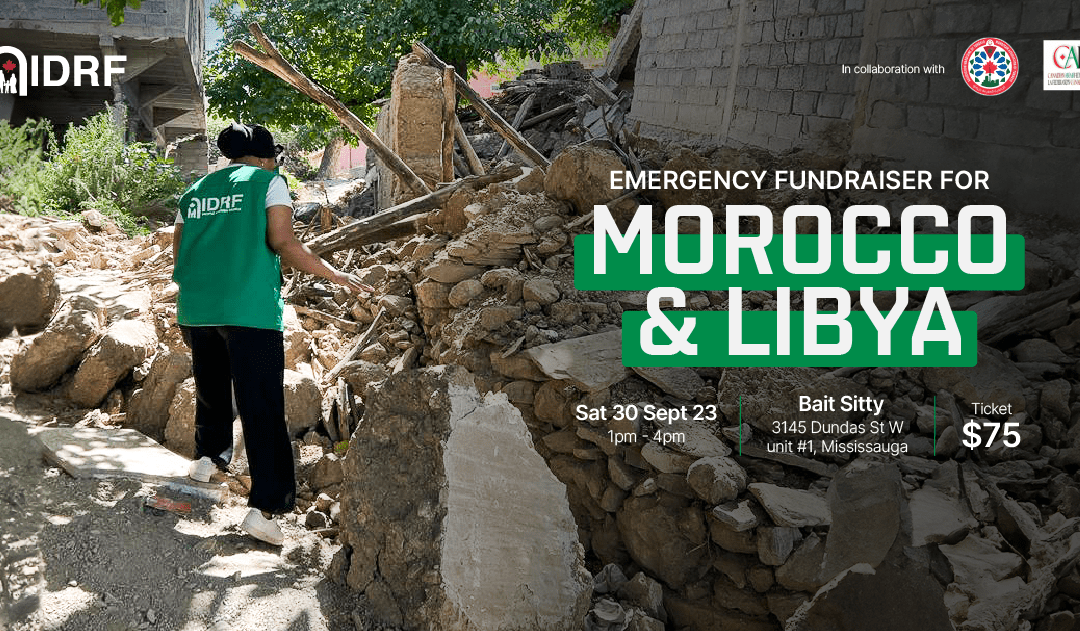 Emergency Fundraiser for Morocco and Libya