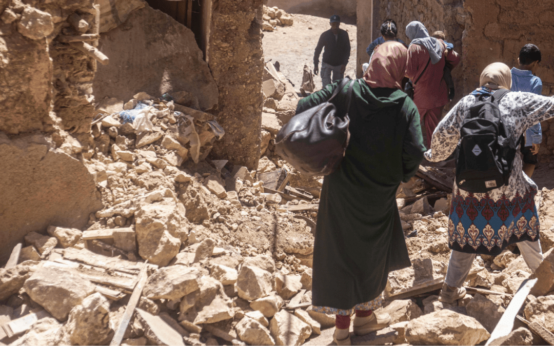 Réponse d’urgence au tremblement de terre au Maroc