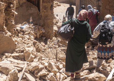 Réponse d’urgence au tremblement de terre au Maroc