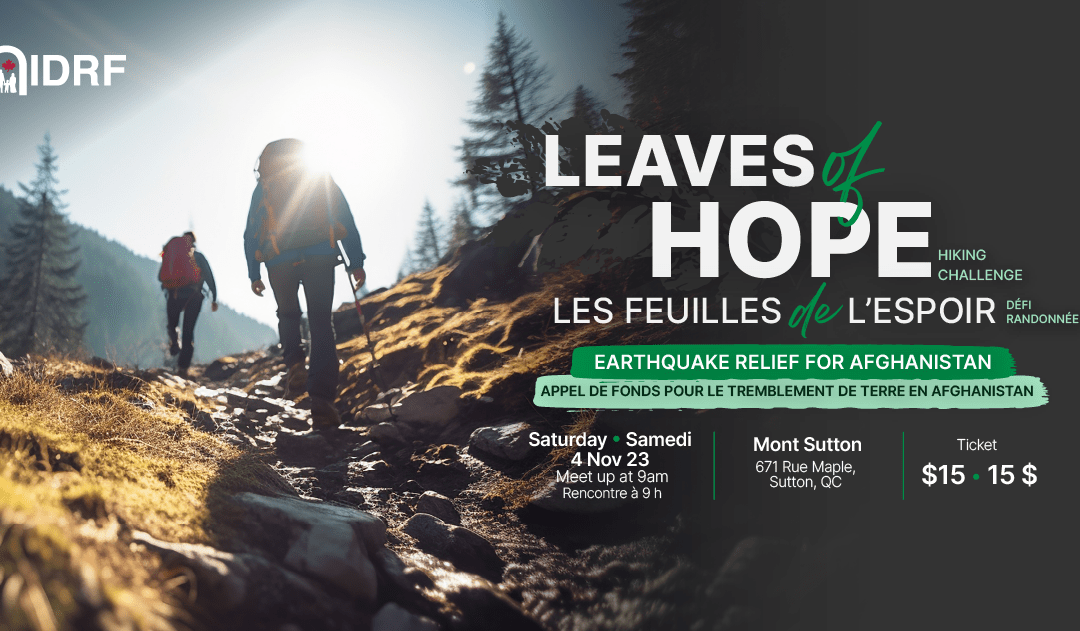 Leaves of Hope Hiking Challenge