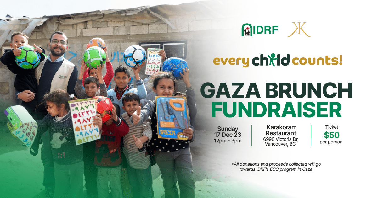 Every Child Counts - Gaza Brunch Fundraiser