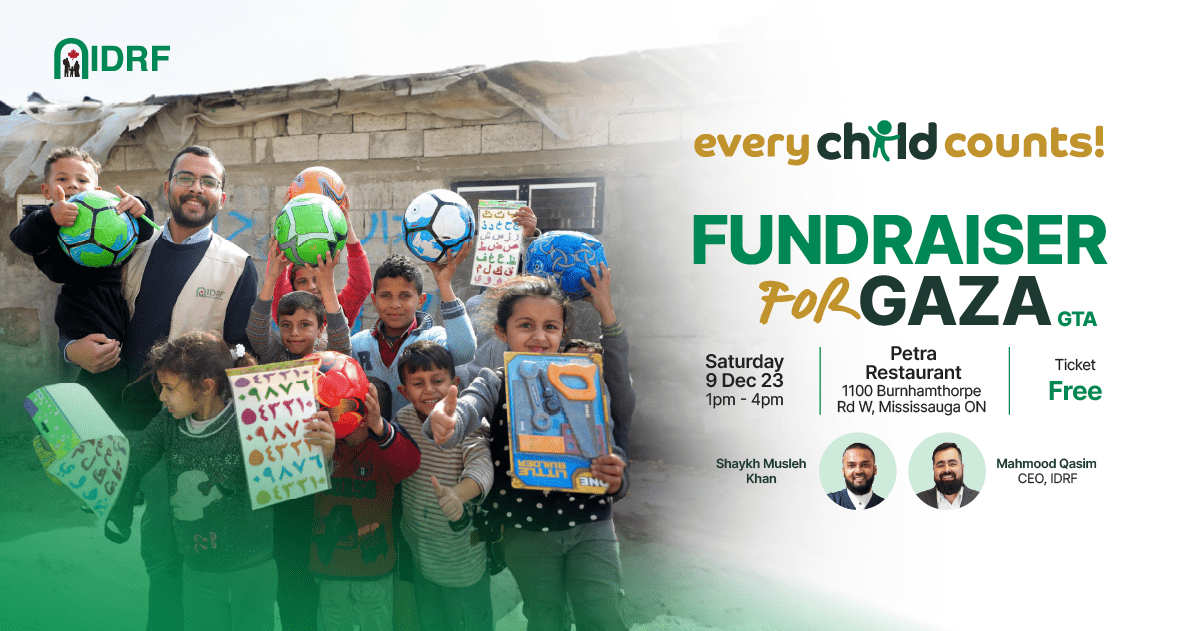 Fundraiser for Gaza - Every Child Counts